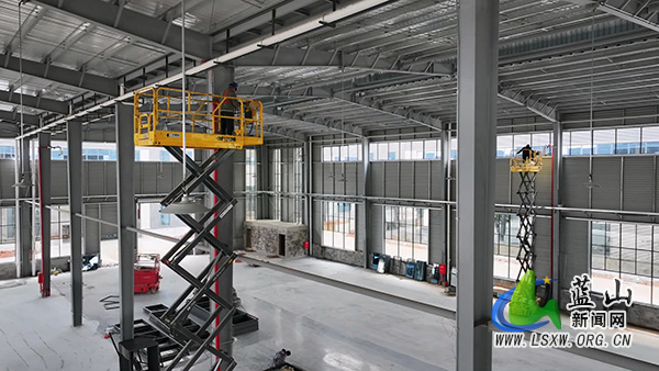 第五屆永州藍山國際皮具箱包博覽會主會場月底交付，靜待盛會啟幕